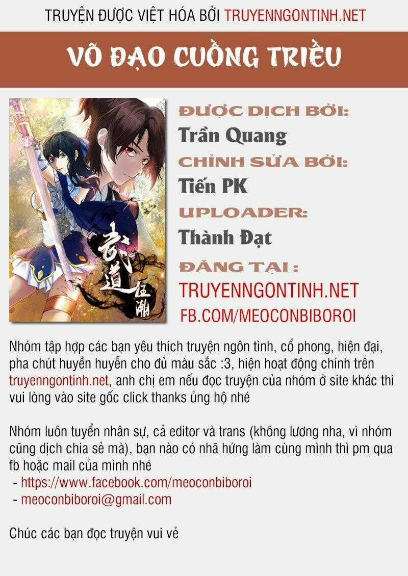 Võ Đạo Cuồng Triều Chapter 3 trang 0