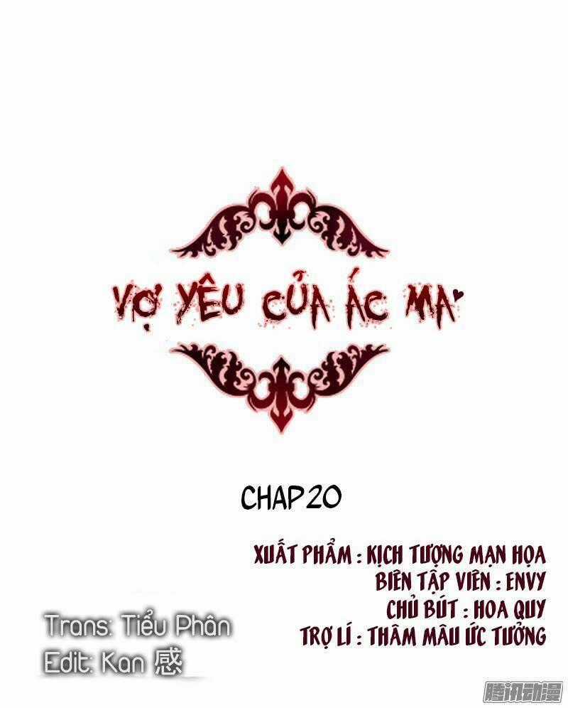 Vợ Yêu Của Ác Ma Chapter 20 trang 0