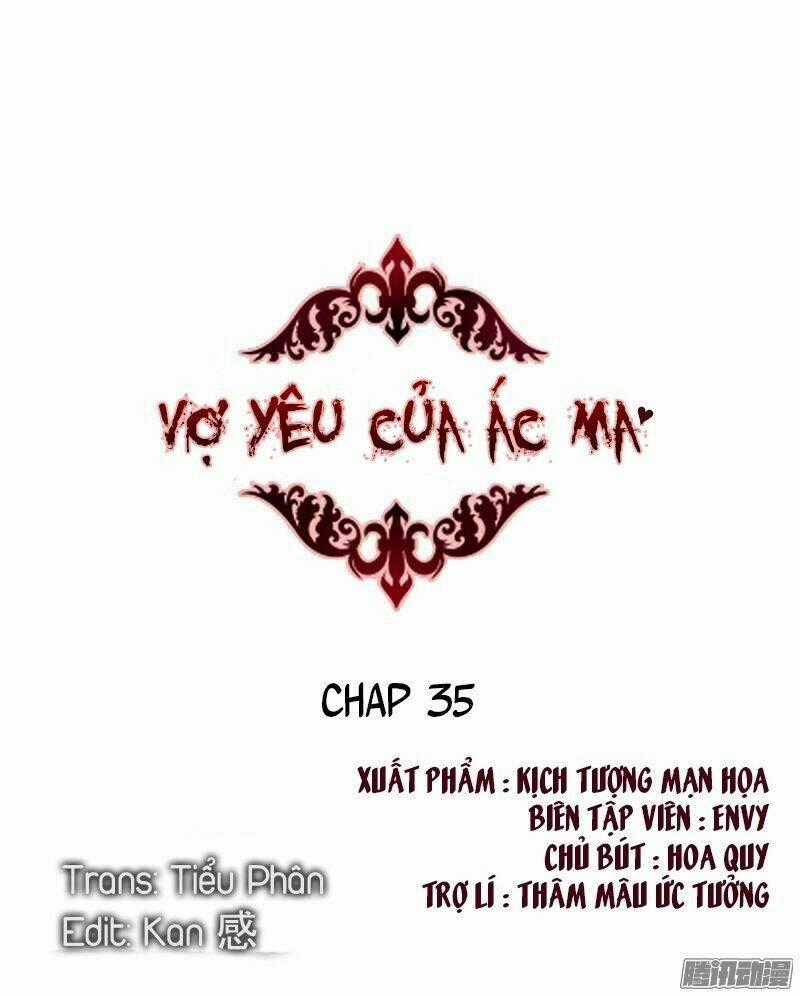 Vợ Yêu Của Ác Ma Chapter 35 trang 0