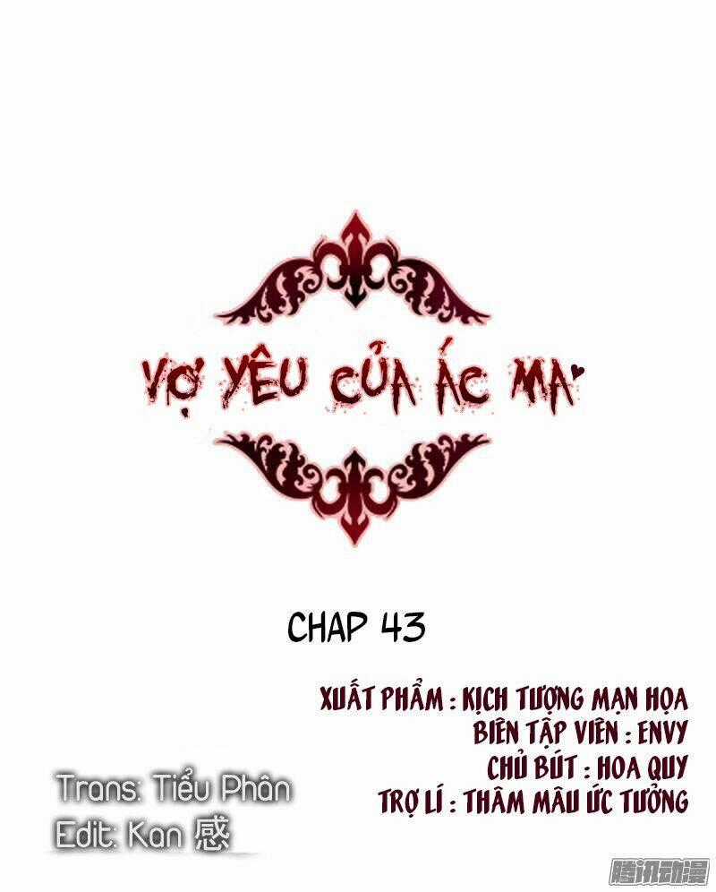 Vợ Yêu Của Ác Ma Chapter 43 trang 0