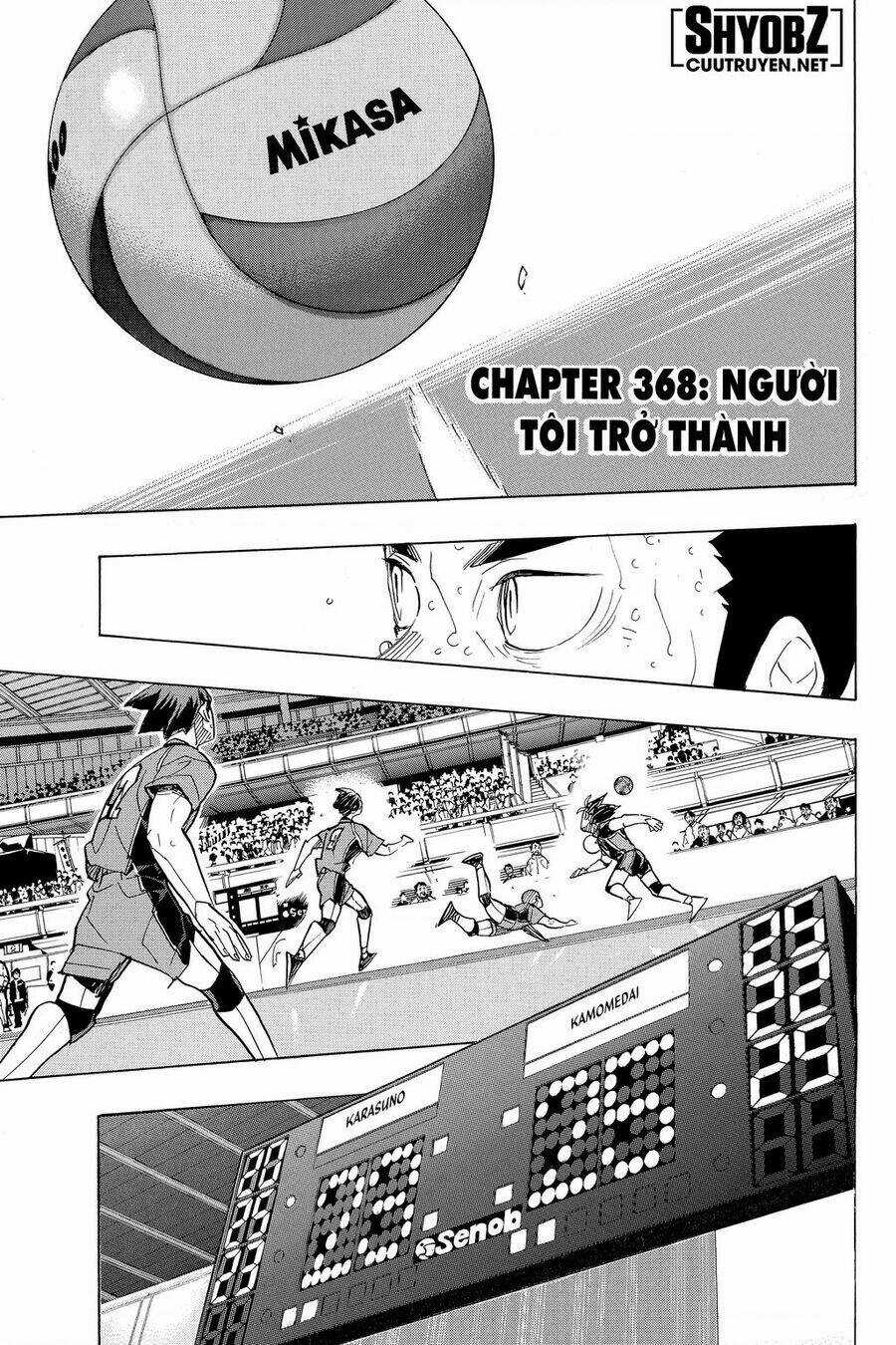 Vua Bóng Chuyền Chapter 368 trang 1