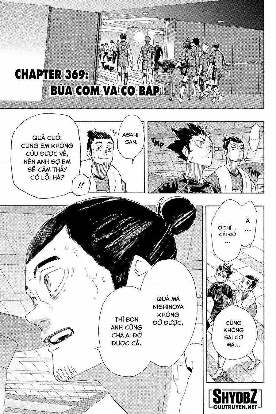 Vua Bóng Chuyền Chapter 369 trang 1