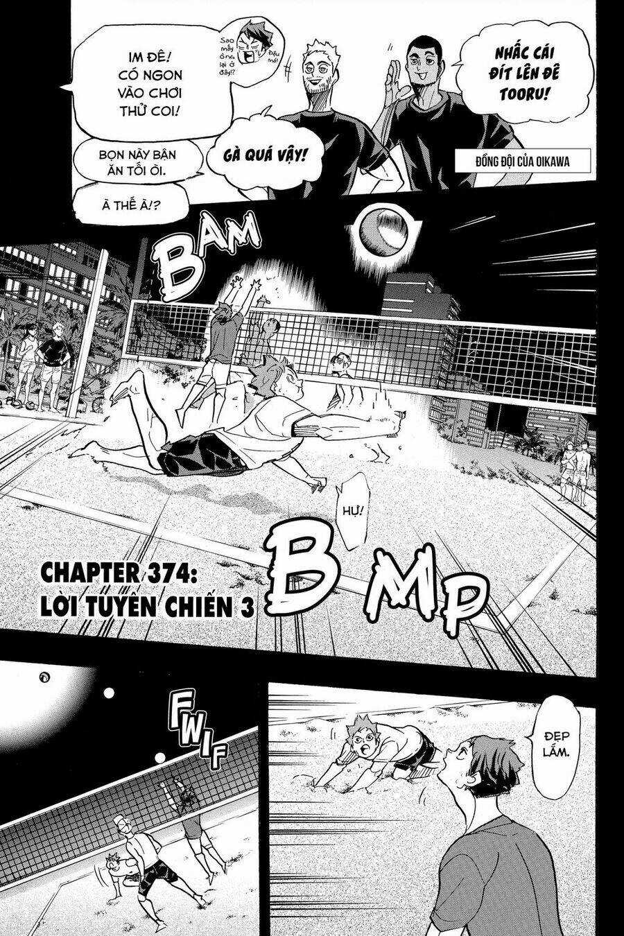 Vua Bóng Chuyền Chapter 374 trang 1