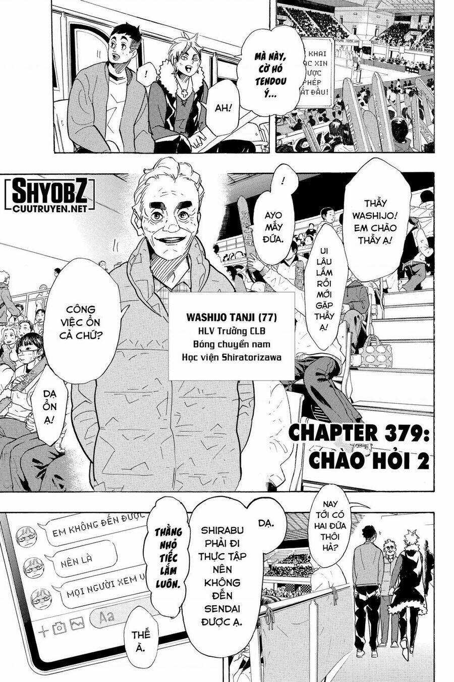 Vua Bóng Chuyền Chapter 380 trang 1