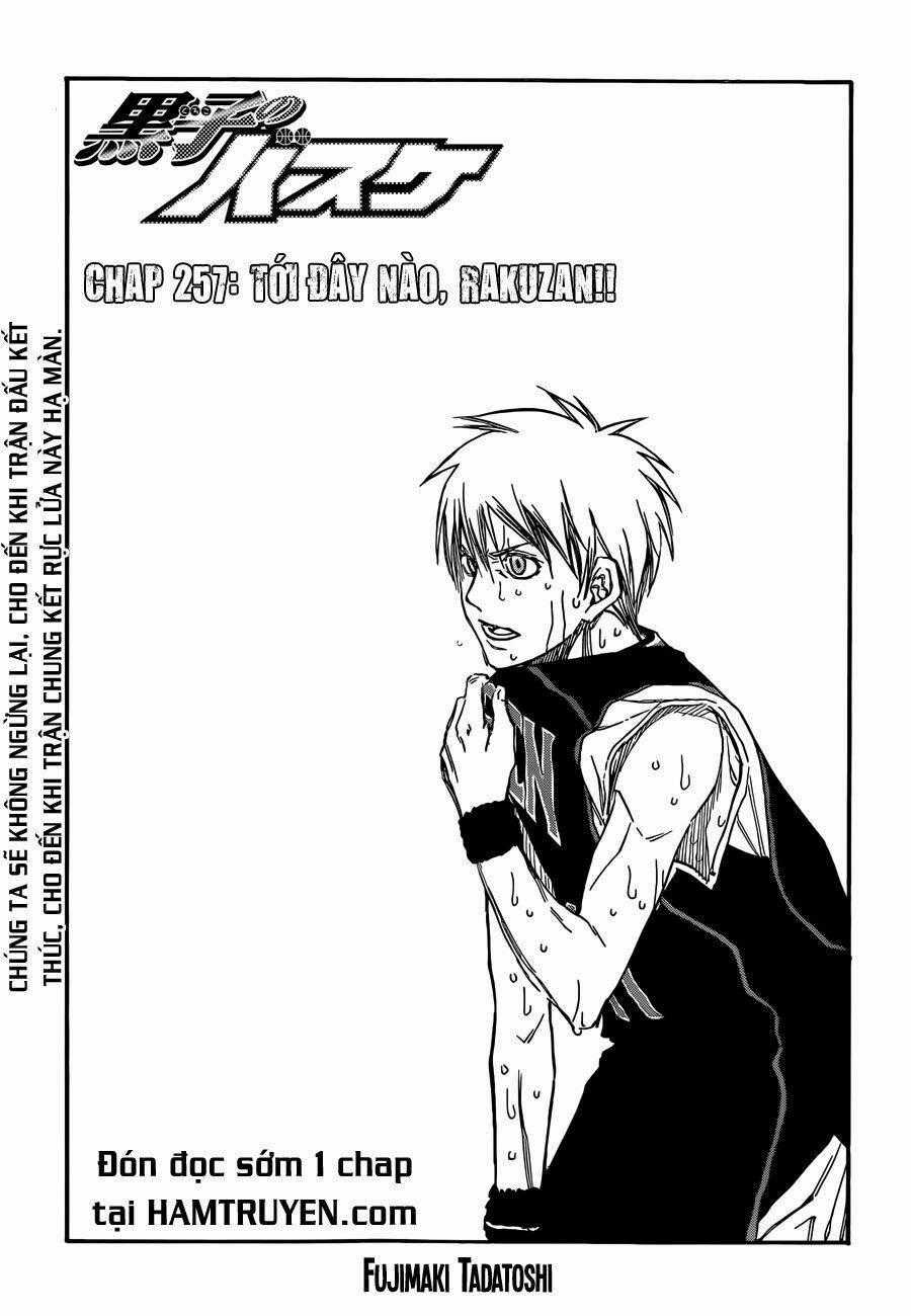 Vua Bóng Rổ Kuroko Chapter 257 trang 1