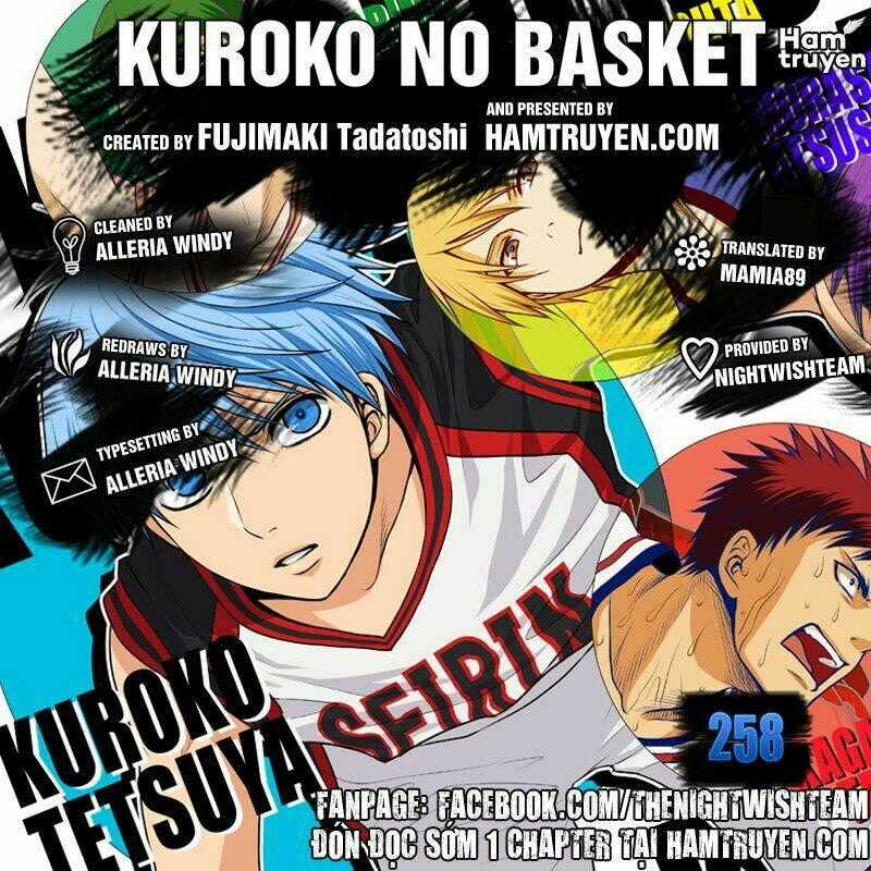 Vua Bóng Rổ Kuroko Chapter 258 trang 1