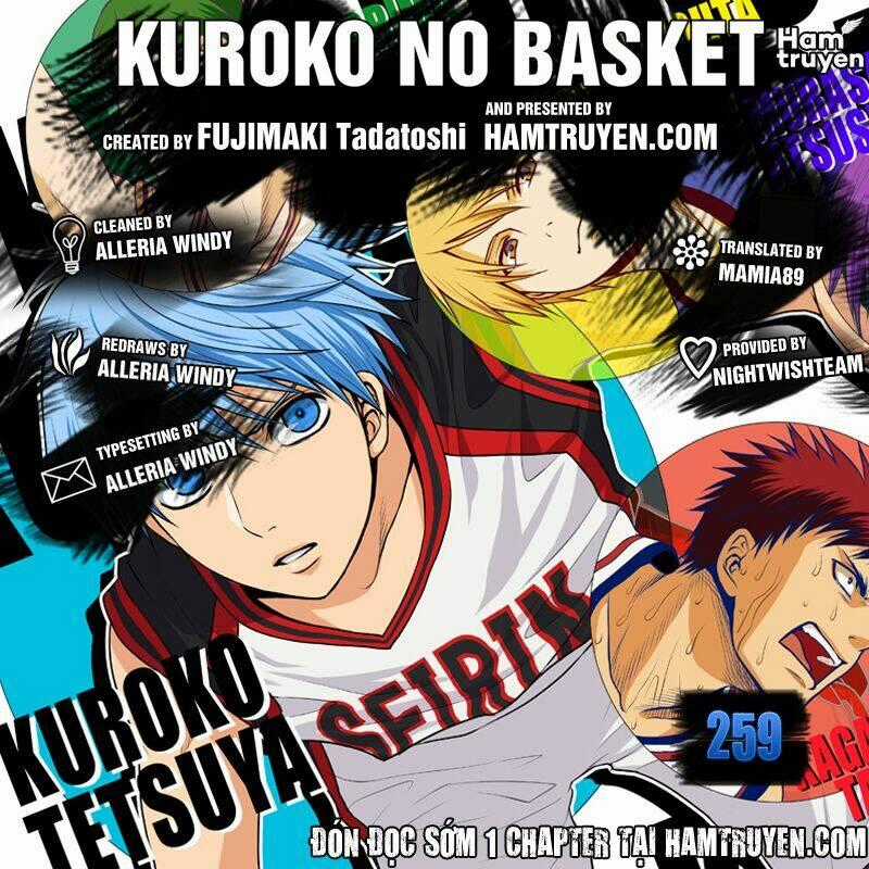 Vua Bóng Rổ Kuroko Chapter 259 trang 1