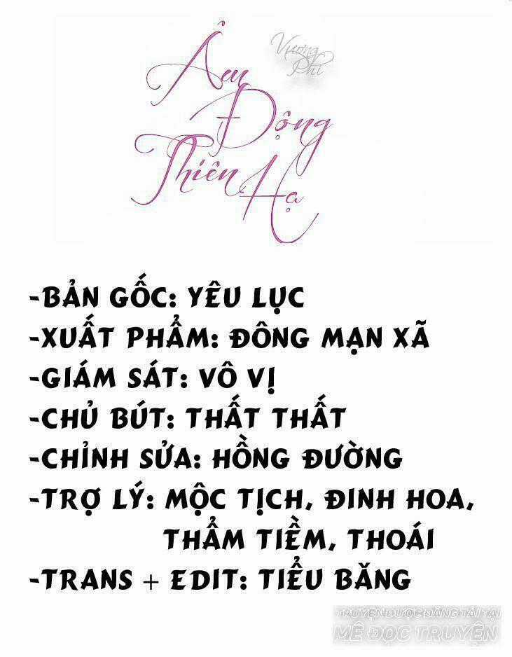 Vương Phi - Âm Động Thiên Hạ Chapter 39 trang 0