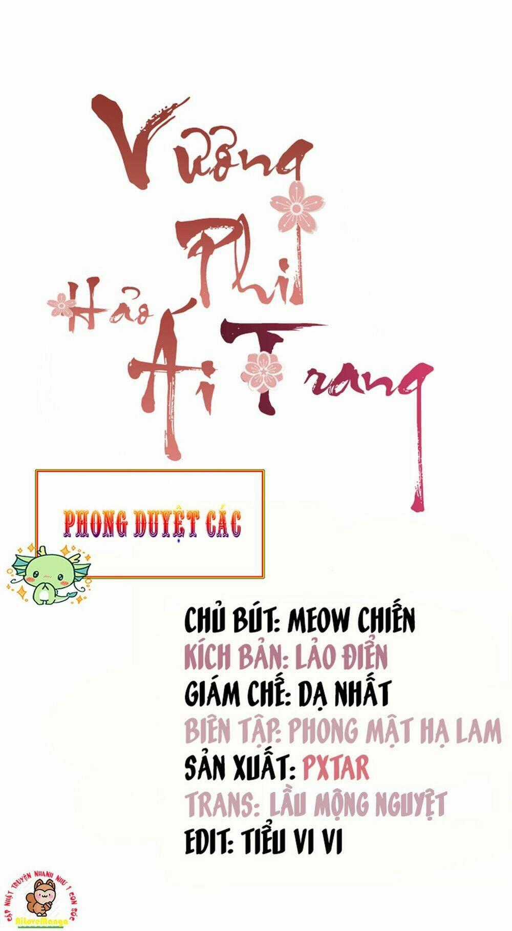 Vương Phi Thật Thích Trang Điểm Chapter 142 trang 0