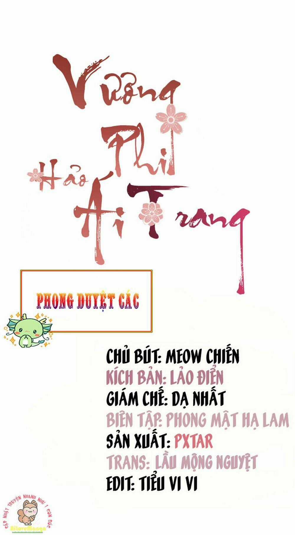 Vương Phi Thật Thích Trang Điểm Chapter 144 trang 0