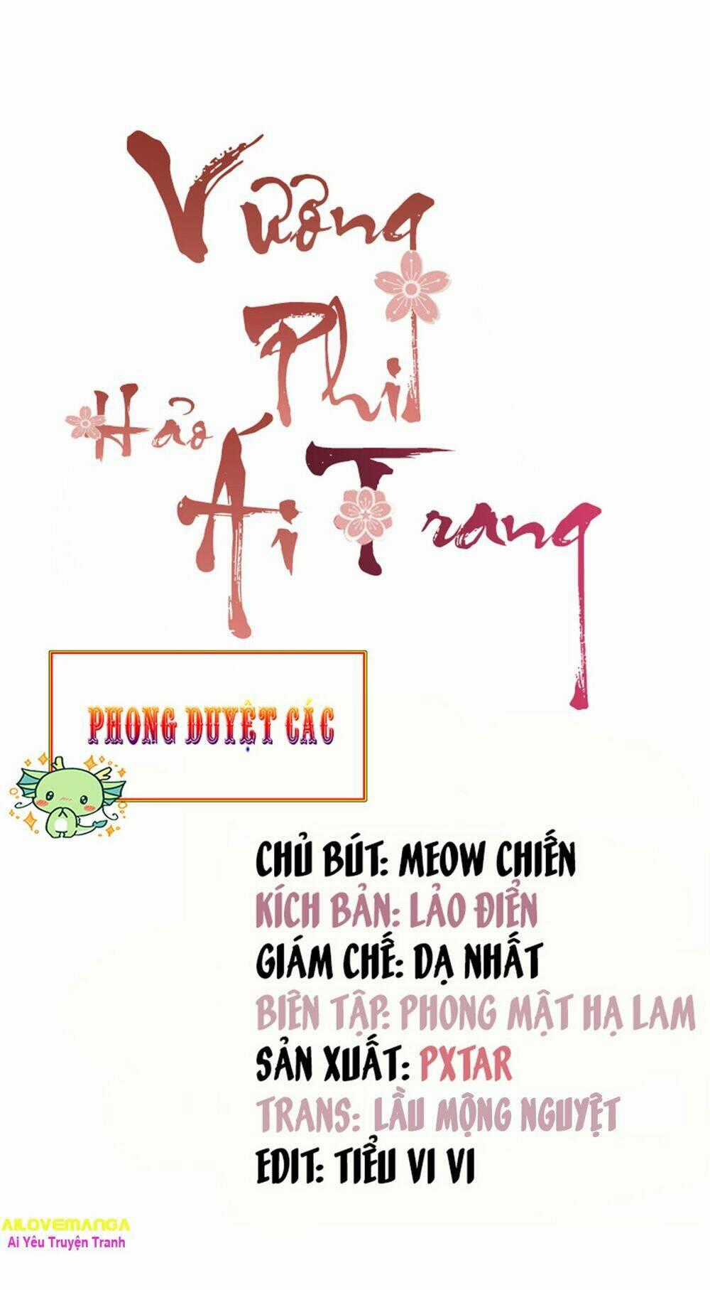 Vương Phi Thật Thích Trang Điểm Chapter 145 trang 0