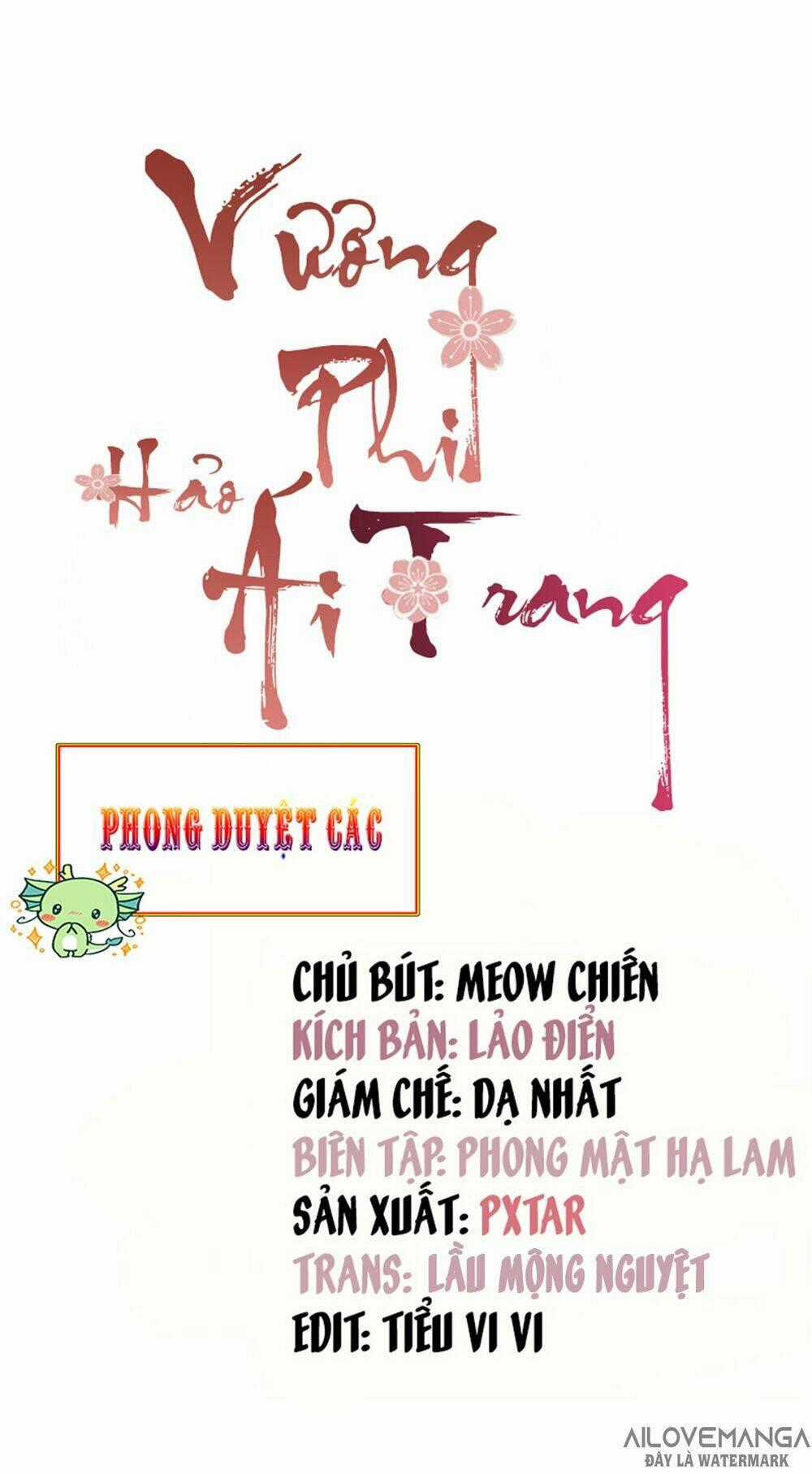 Vương Phi Thật Thích Trang Điểm Chapter 146 trang 0