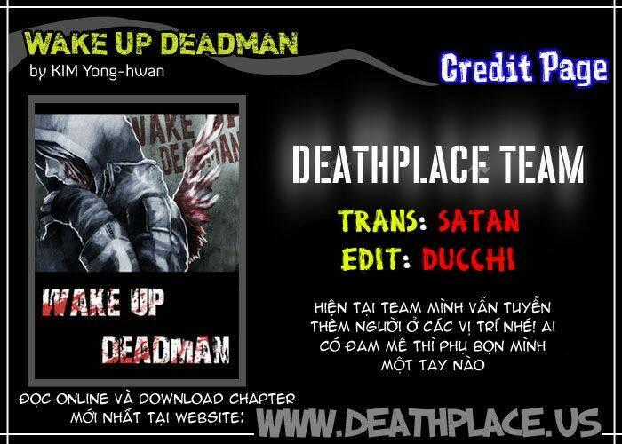 Wake Up Deadman Chapter 13 trang 0