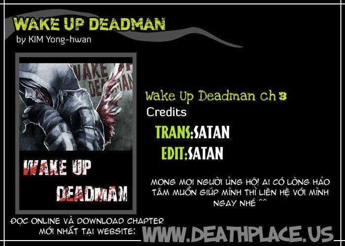 Wake Up Deadman Chapter 3 trang 0