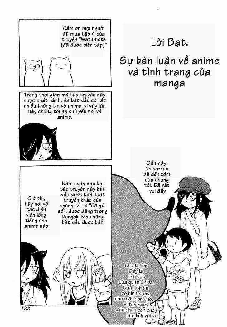 Watamote Chapter 36.5 trang 1