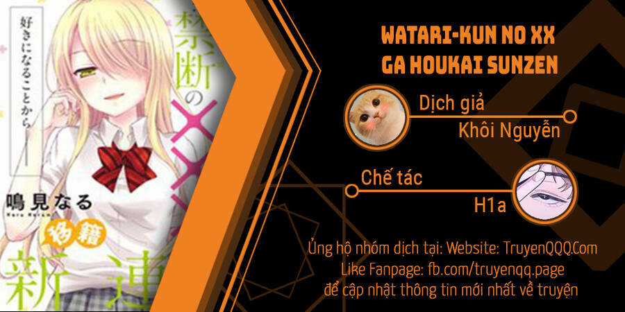 Watari-Kun No Xx Ga Houkai Sunzen Chapter 64 trang 0