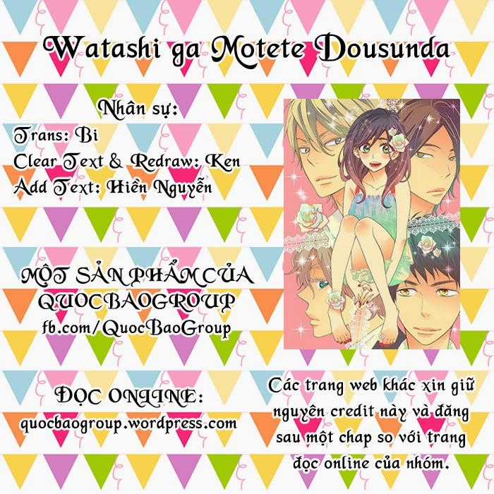 Watashi Ga Motete Dousunda Chapter 12 trang 1