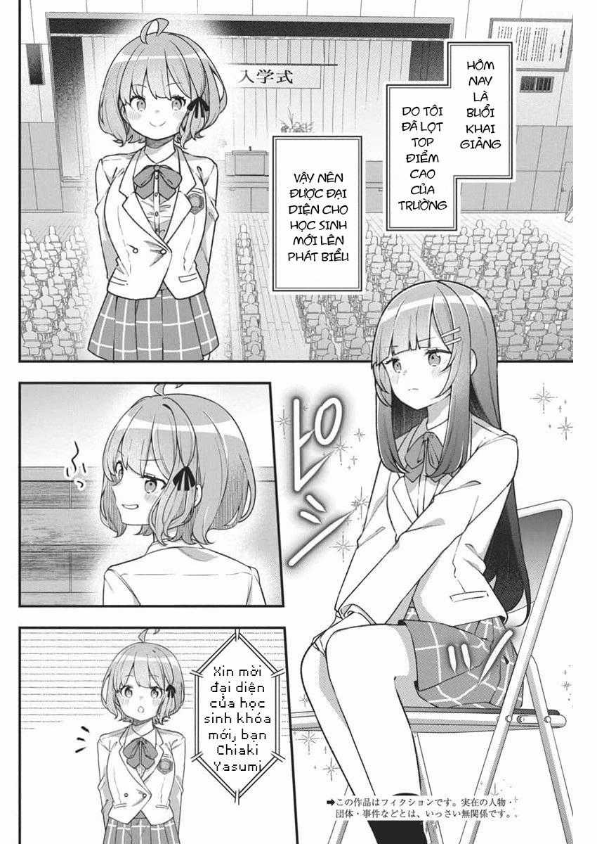 Watashi no Hatsukoi wa Hazukashisugite Dare ni mo Ienai Chapter 3 trang 1