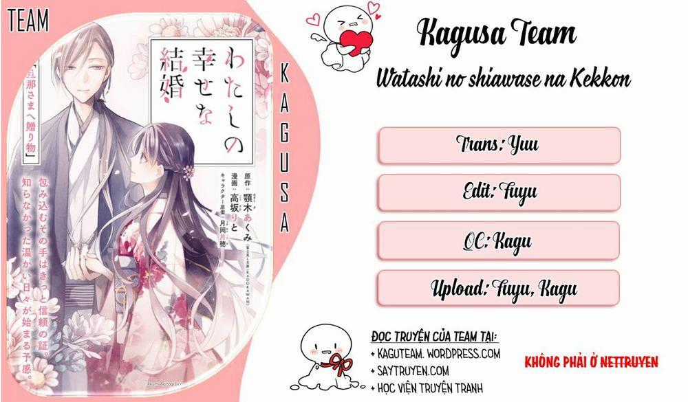 Watashi No Shiawase Na Kekkon Chapter 12 trang 1