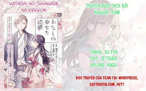 Watashi No Shiawase Na Kekkon Chapter 9 trang 1