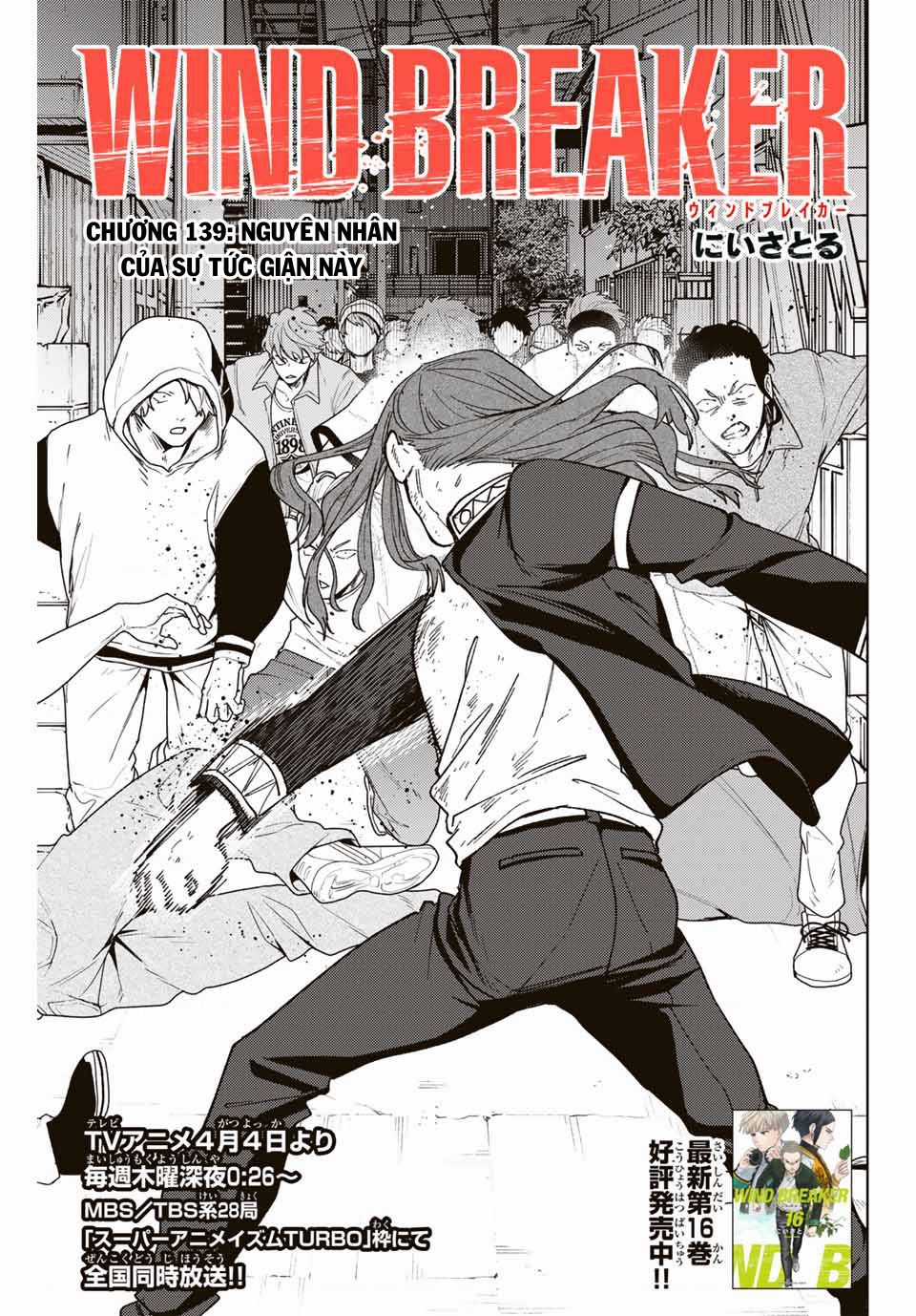 Wind Breaker (Nii Satoru) Chapter 139 trang 1