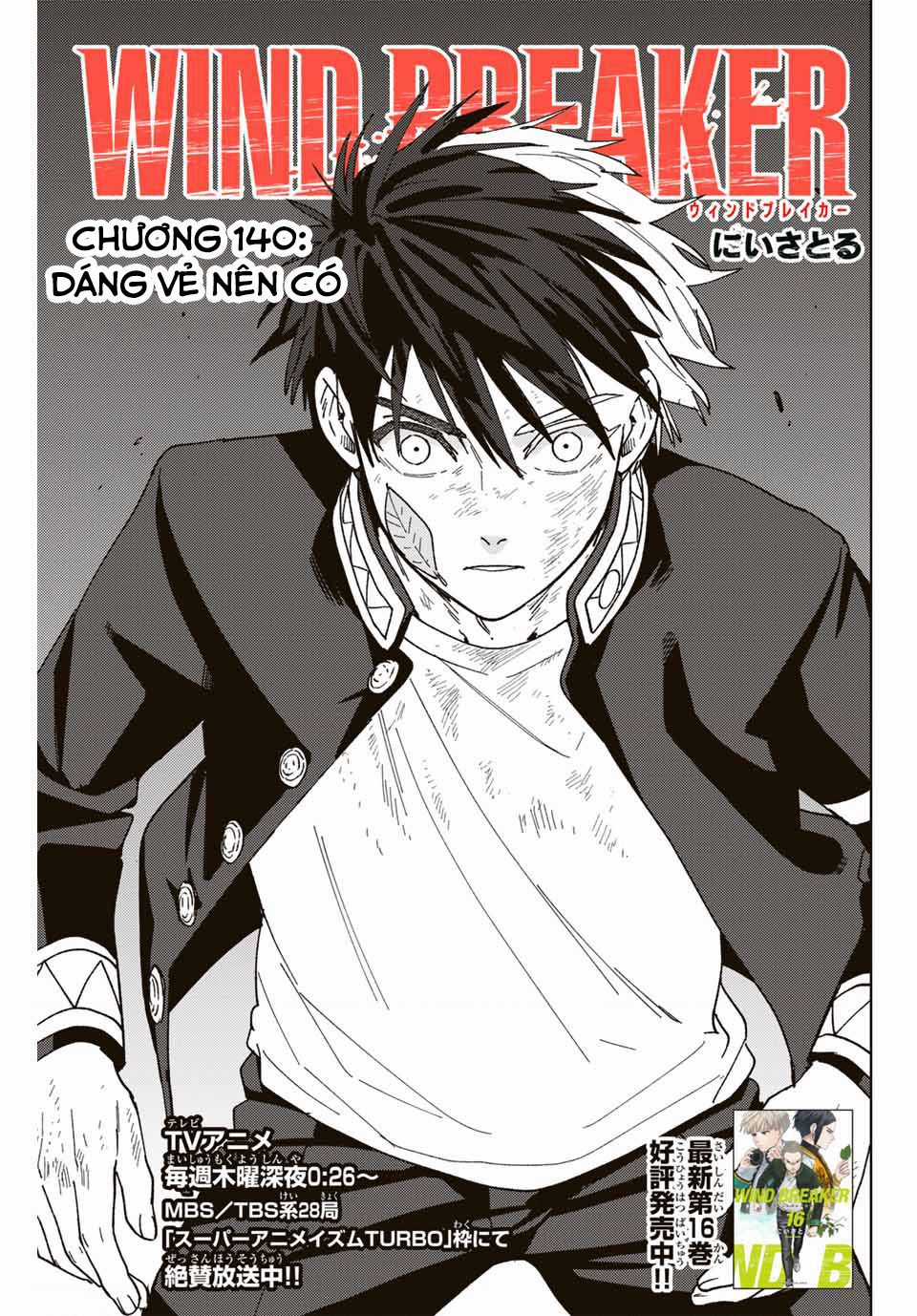 Wind Breaker (Nii Satoru) Chapter 140 trang 0