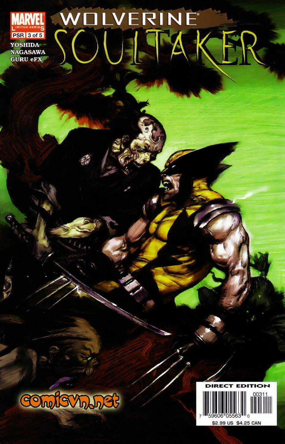 Wolverine Soultaker Chapter 3 trang 0