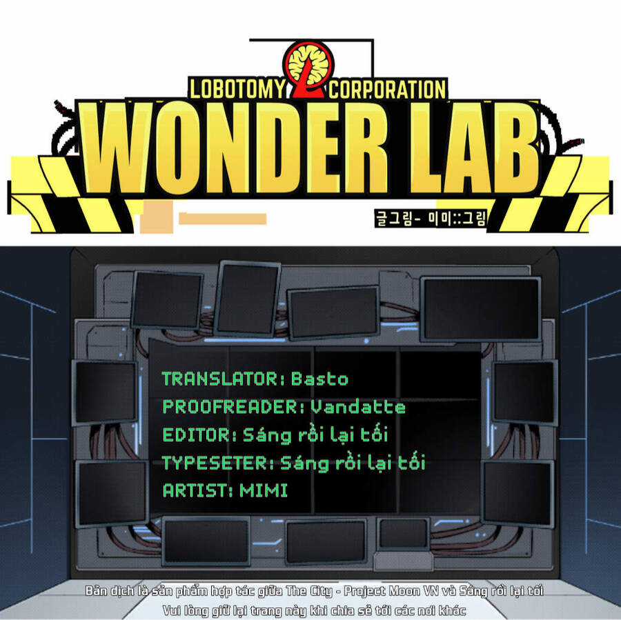 Wonder Lab (Lobotomy Corporation Comics) Chapter 10 trang 0