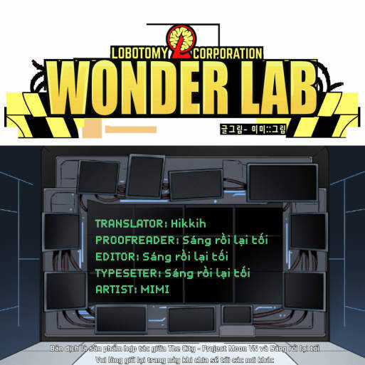 Wonder Lab (Lobotomy Corporation Comics) Chapter 5 trang 0