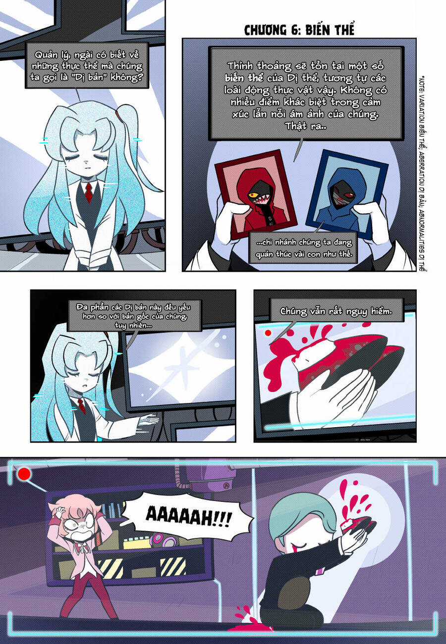 Wonder Lab (Lobotomy Corporation Comics) Chapter 6 trang 1