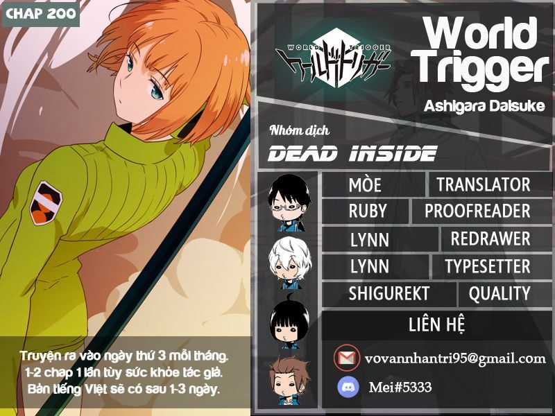 World Trigger Chapter 200 trang 1