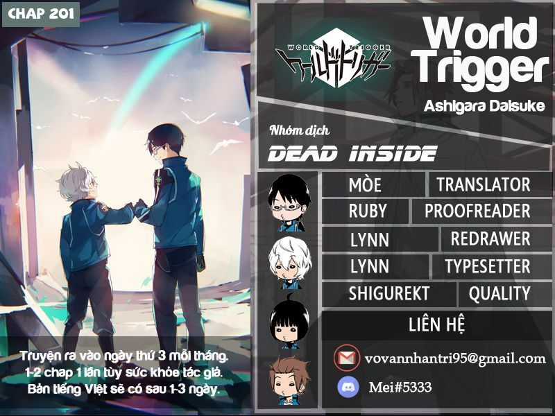 World Trigger Chapter 201 trang 1