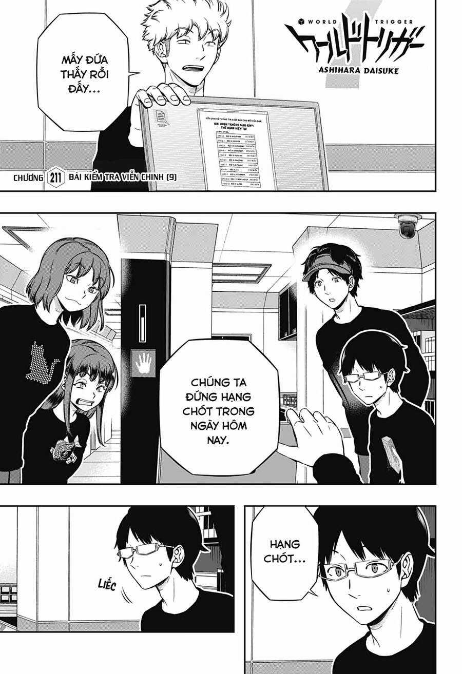 World Trigger Chapter 211 trang 1