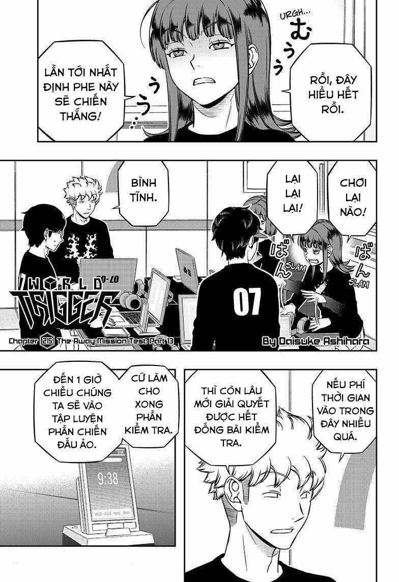 World Trigger Chapter 215 trang 1