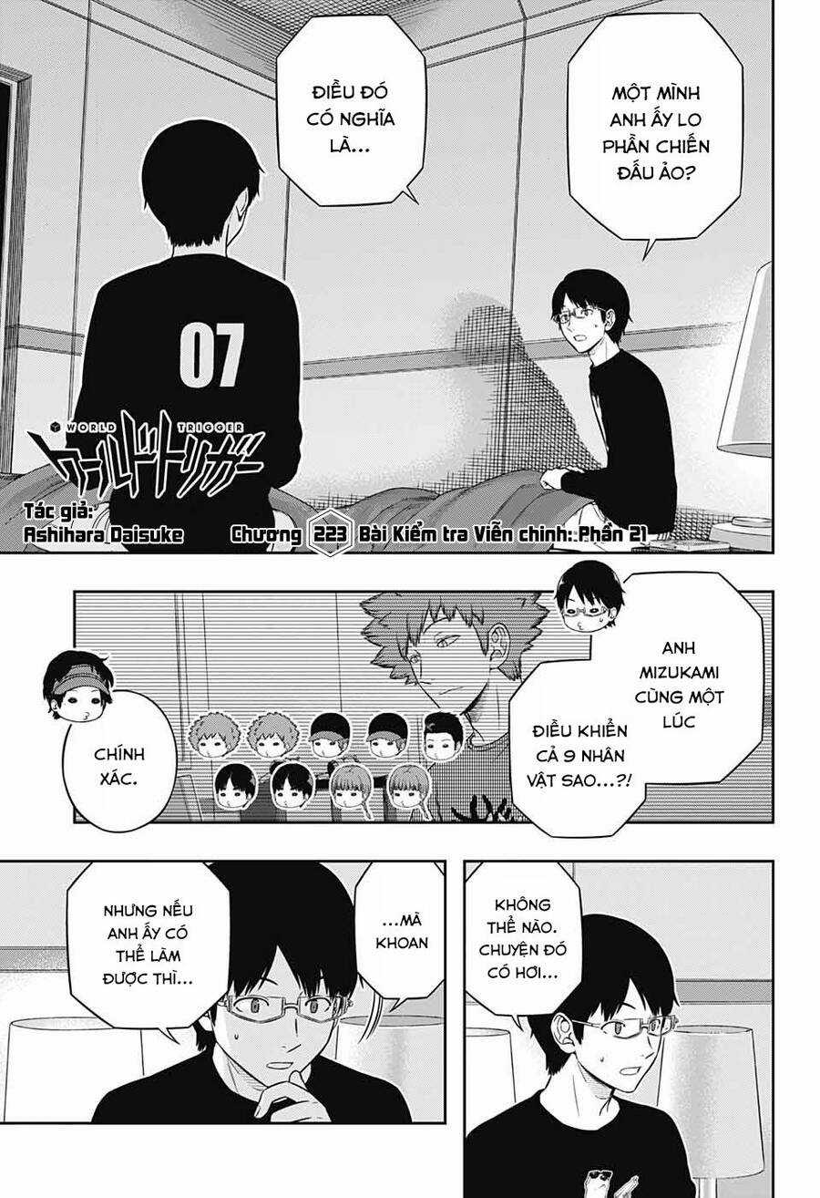 World Trigger Chapter 223 trang 1