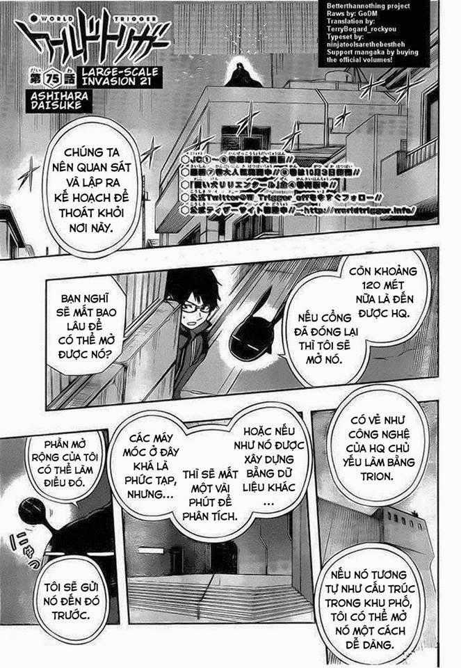 World Trigger Chapter 75 trang 1