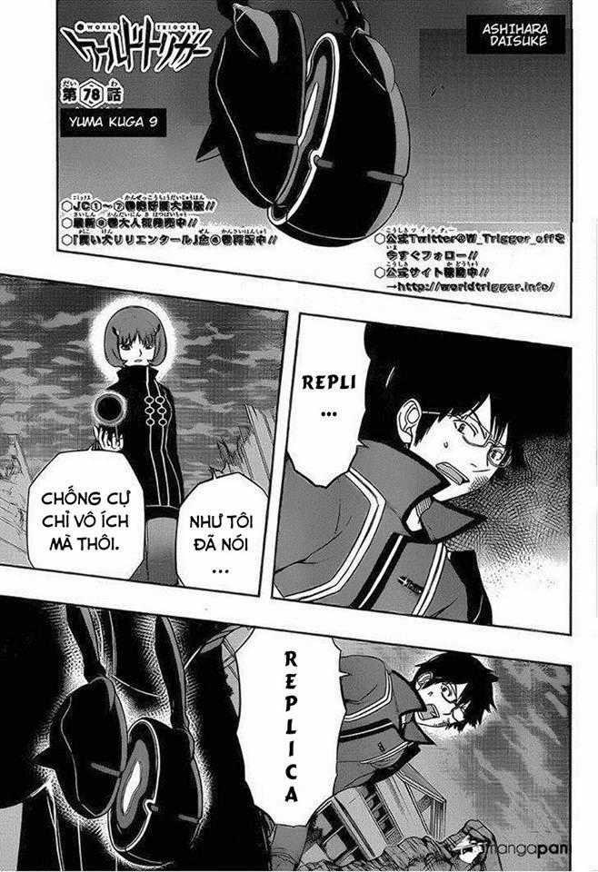 World Trigger Chapter 78 trang 1