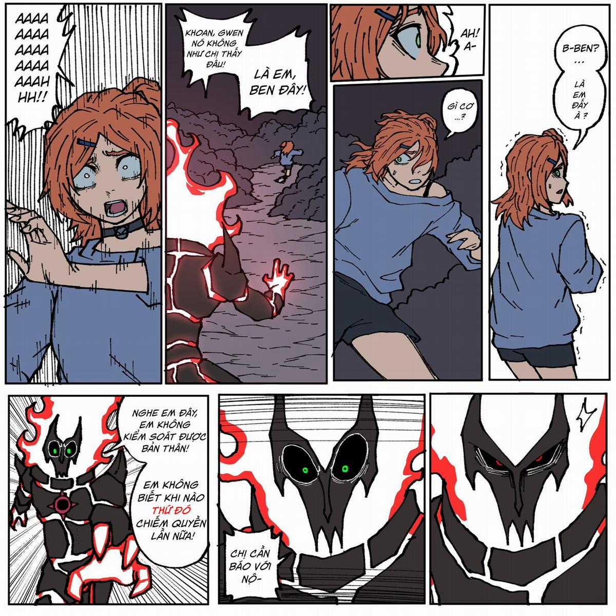 Xelutrix - Ben 10 fanmade comic Chapter 4 trang 1