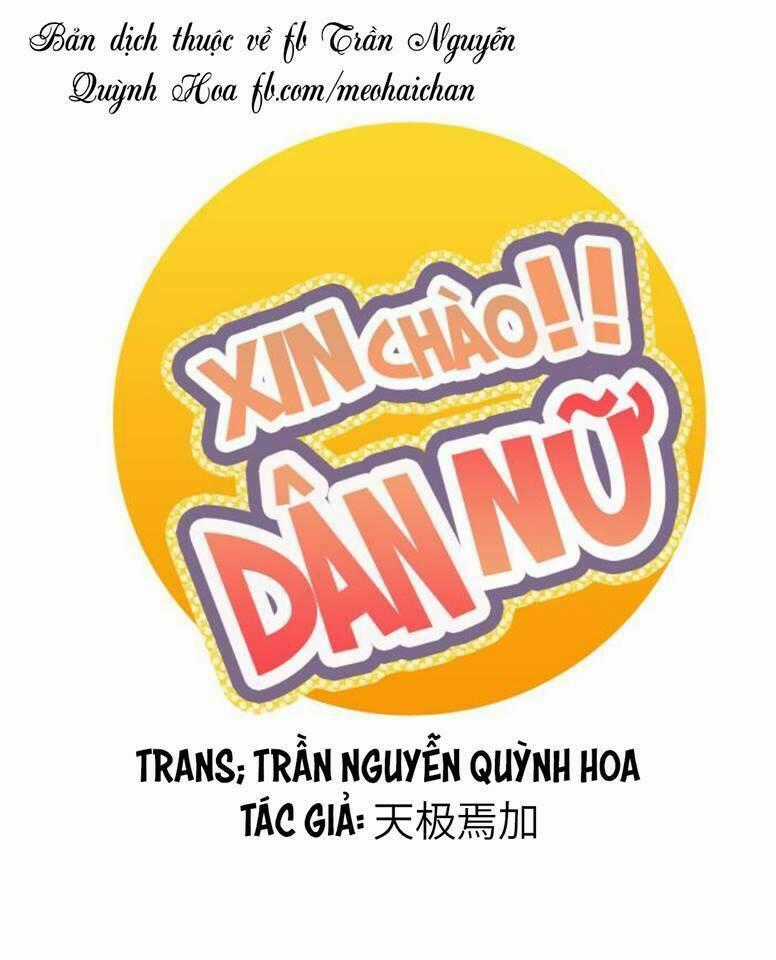 Xin Chào! Dân Nữ Chapter 27 trang 0