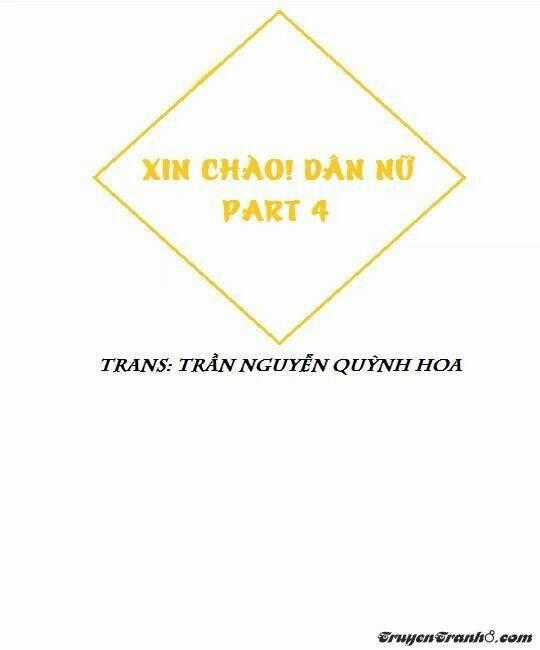 Xin Chào! Dân Nữ Chapter 4 trang 0