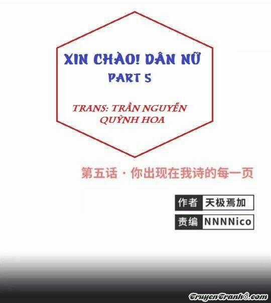 Xin Chào! Dân Nữ Chapter 5 trang 0