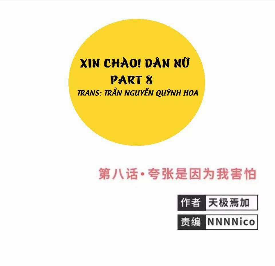 Xin Chào! Dân Nữ Chapter 8 trang 0