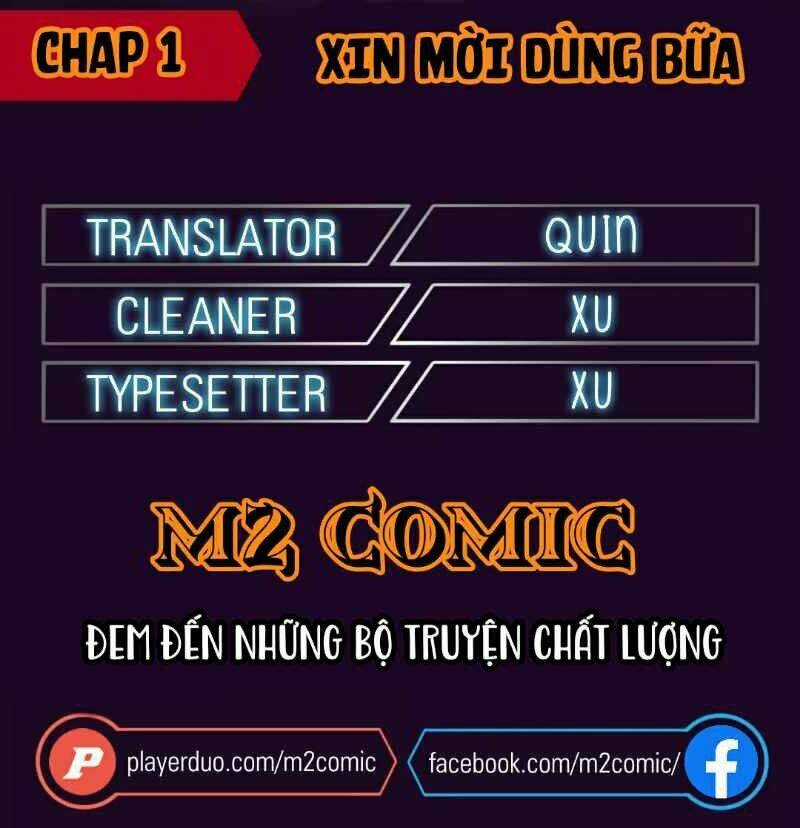 Xin Mời Dùng Bữa Chapter 1 trang 1