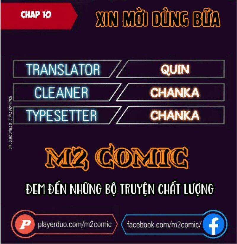 Xin Mời Dùng Bữa Chapter 10 trang 1