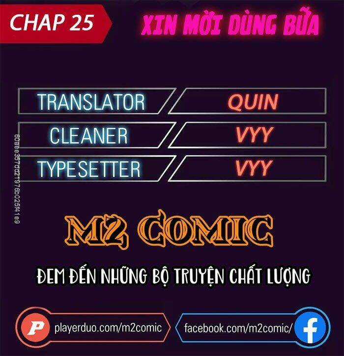 Xin Mời Dùng Bữa Chapter 25 trang 0