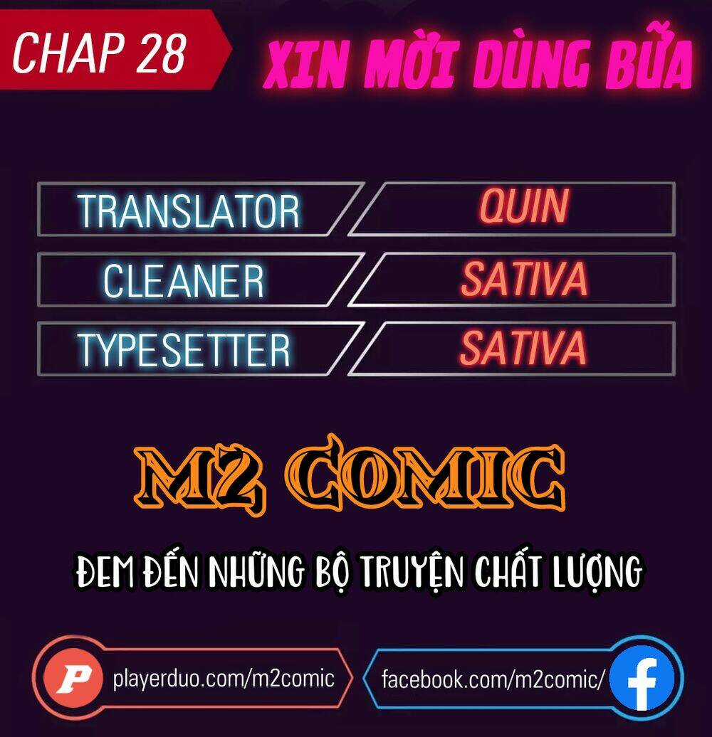 Xin Mời Dùng Bữa Chapter 28 trang 0