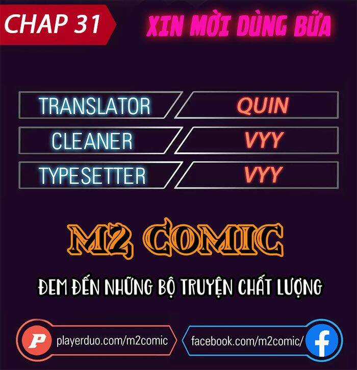 Xin Mời Dùng Bữa Chapter 31 trang 0