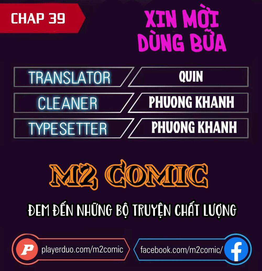 Xin Mời Dùng Bữa Chapter 39 trang 0