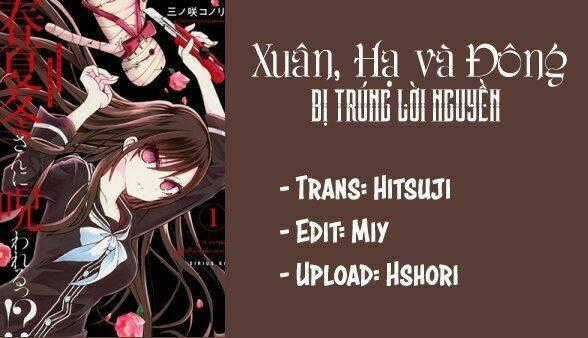 Xuân, Hạ Và Đông Bị Trúng Lời Nguyền Chapter 1 trang 1