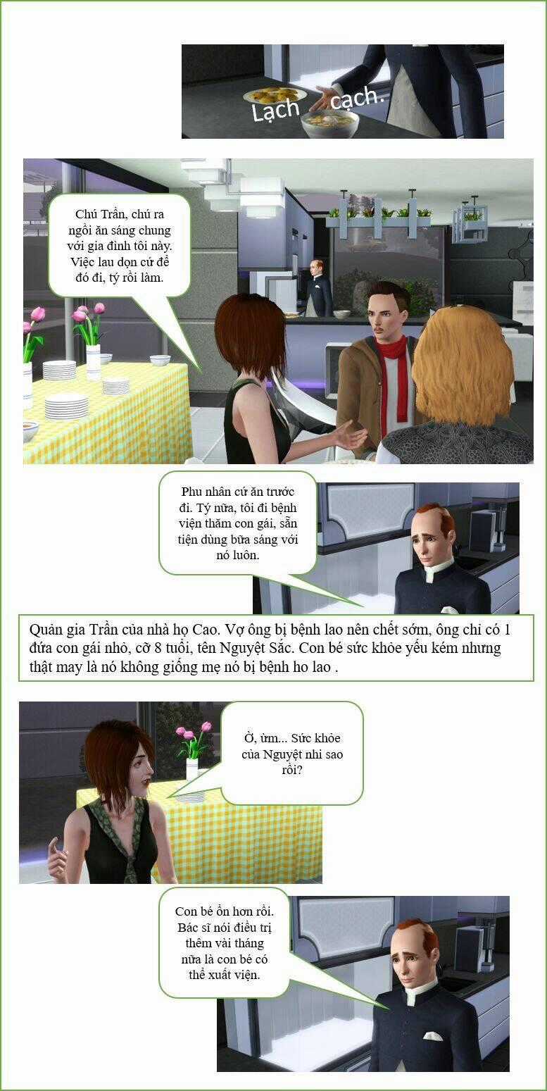 Xuyên qua sách làm nữ phụ bi thảm-truyện sims Chapter 11 trang 1